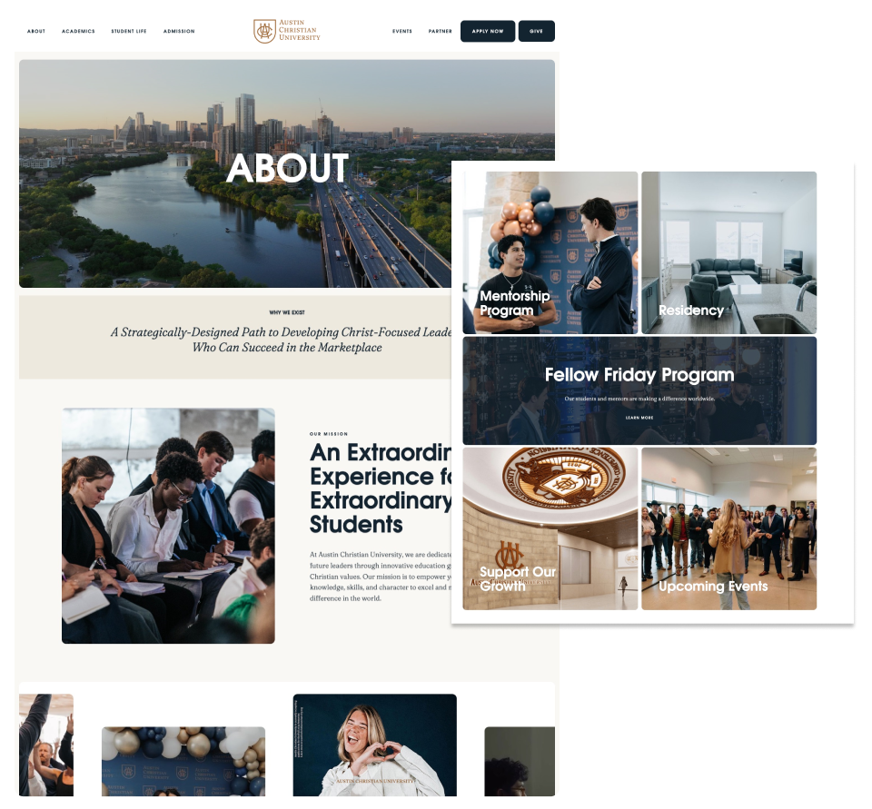 Austin Christian University — Website